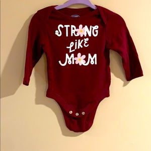 Old Navy baby onesie